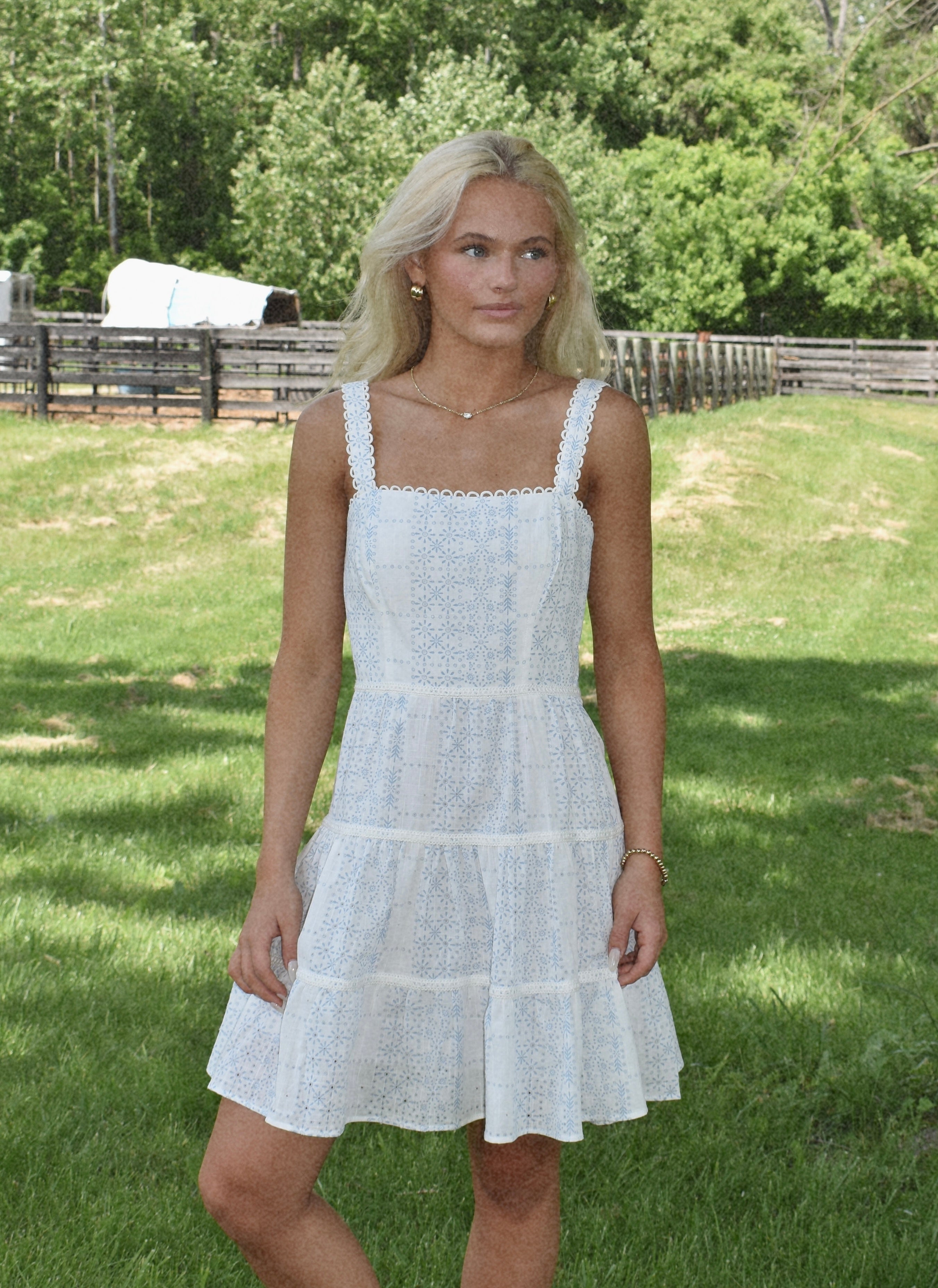 Azure Mini Dress