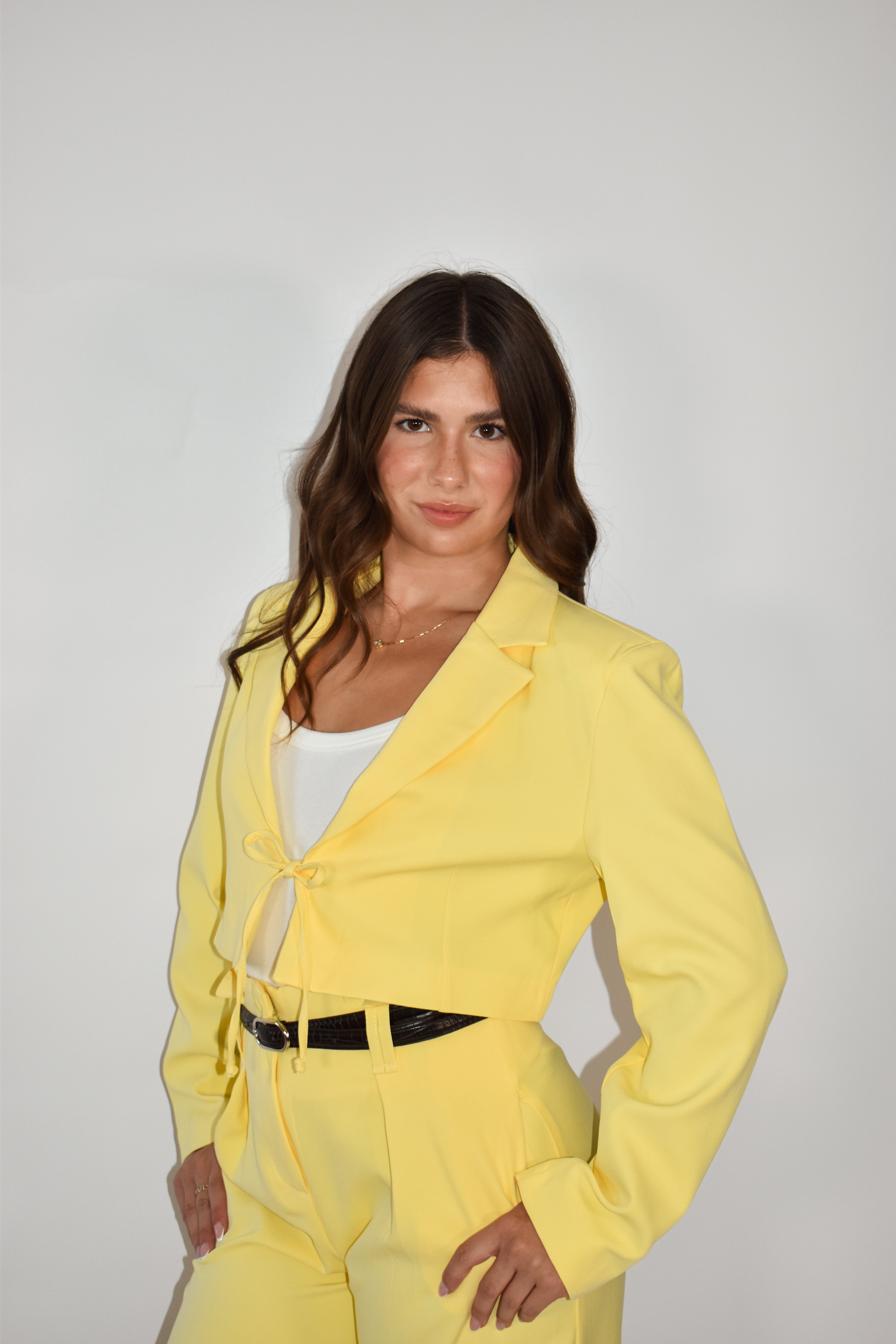 Cropped Blazer