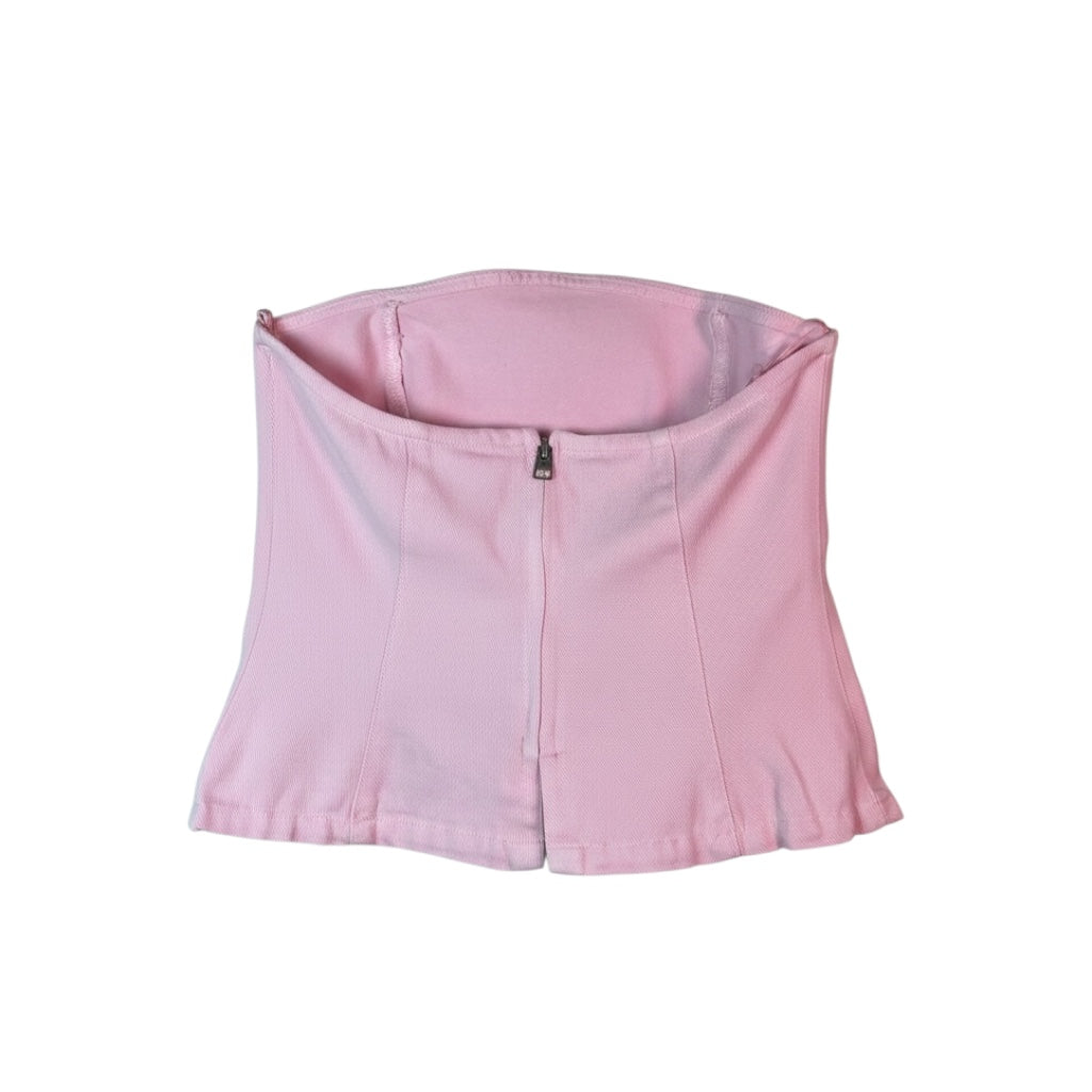 Dilvin Denim Tube top