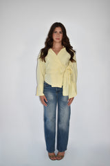 Cotton Wrap Top