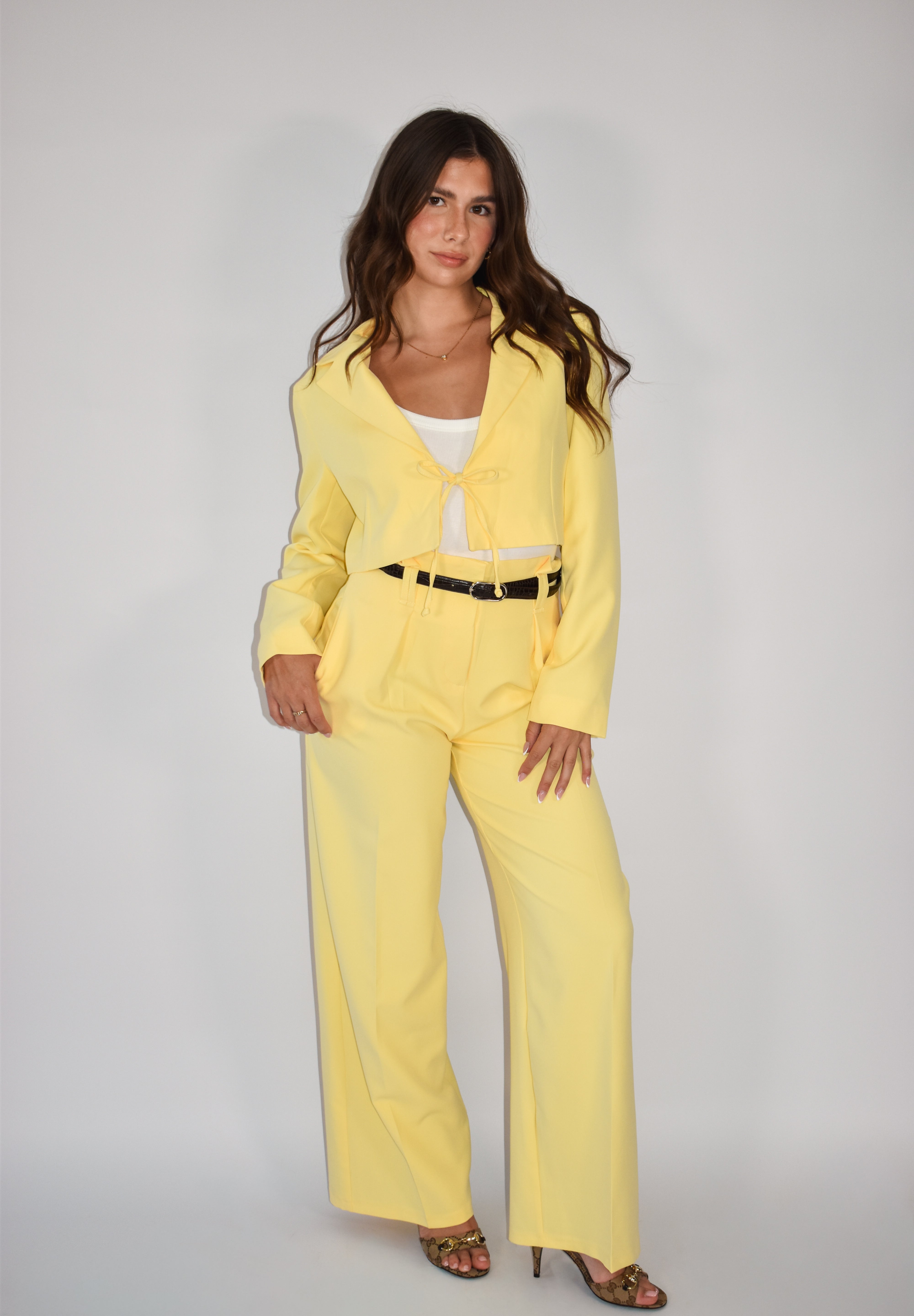 Cropped Blazer