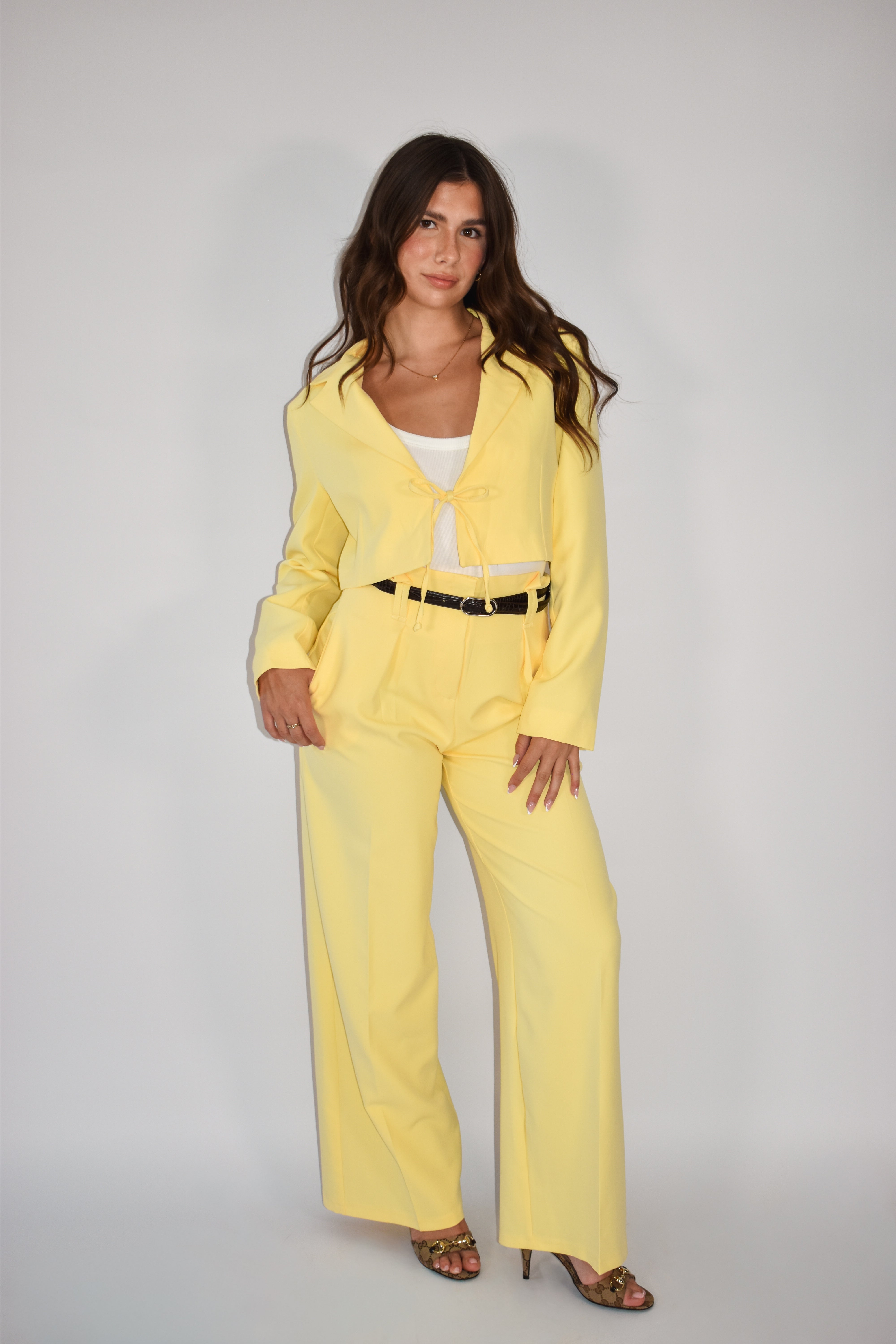 Cropped Blazer