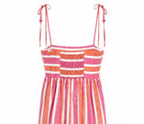 Sunset Cotton Maxi Dress