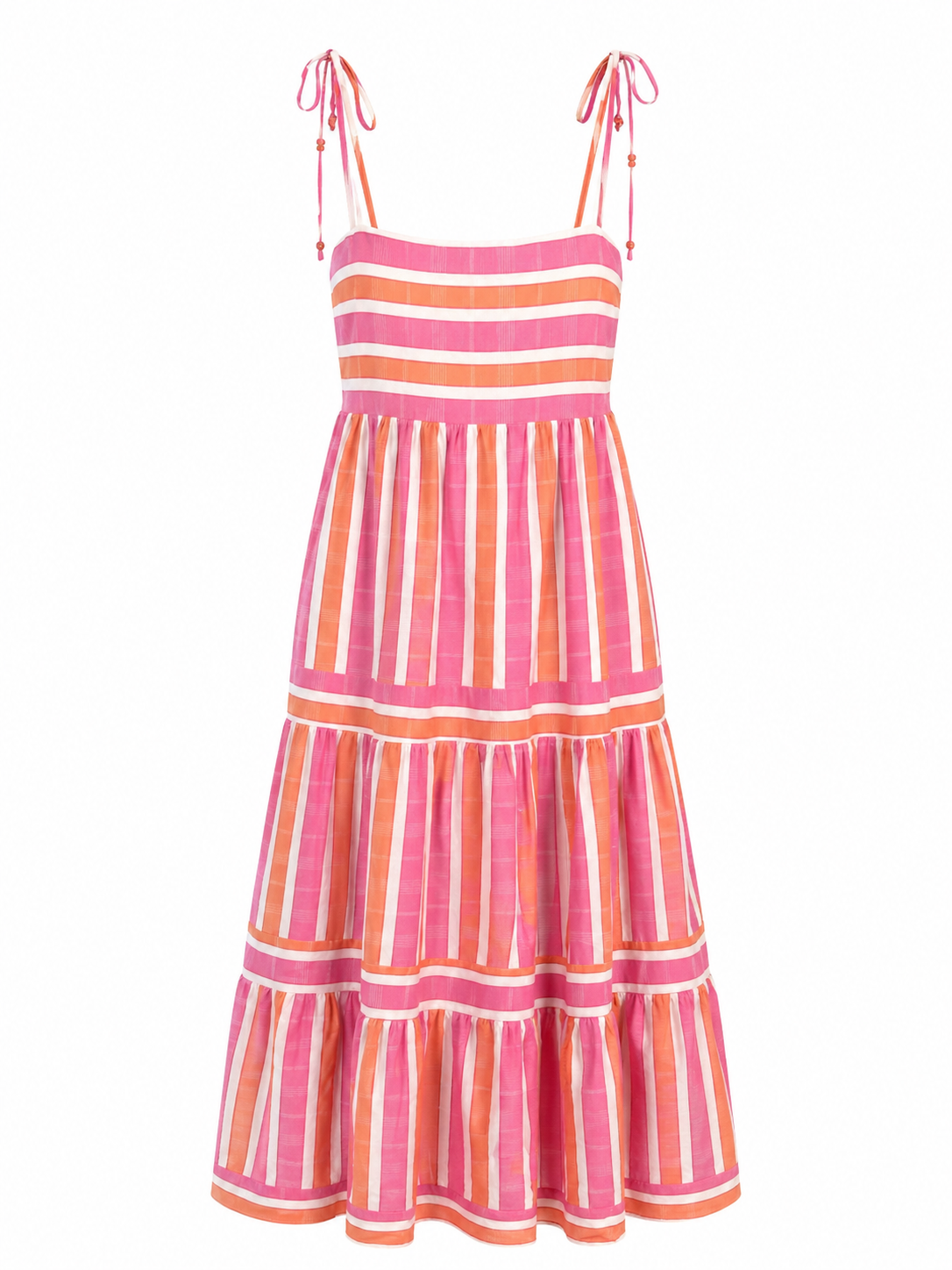 Sunset Cotton Maxi Dress