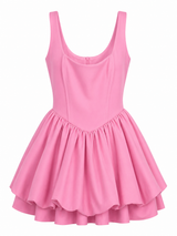 Peplum Mini Dress