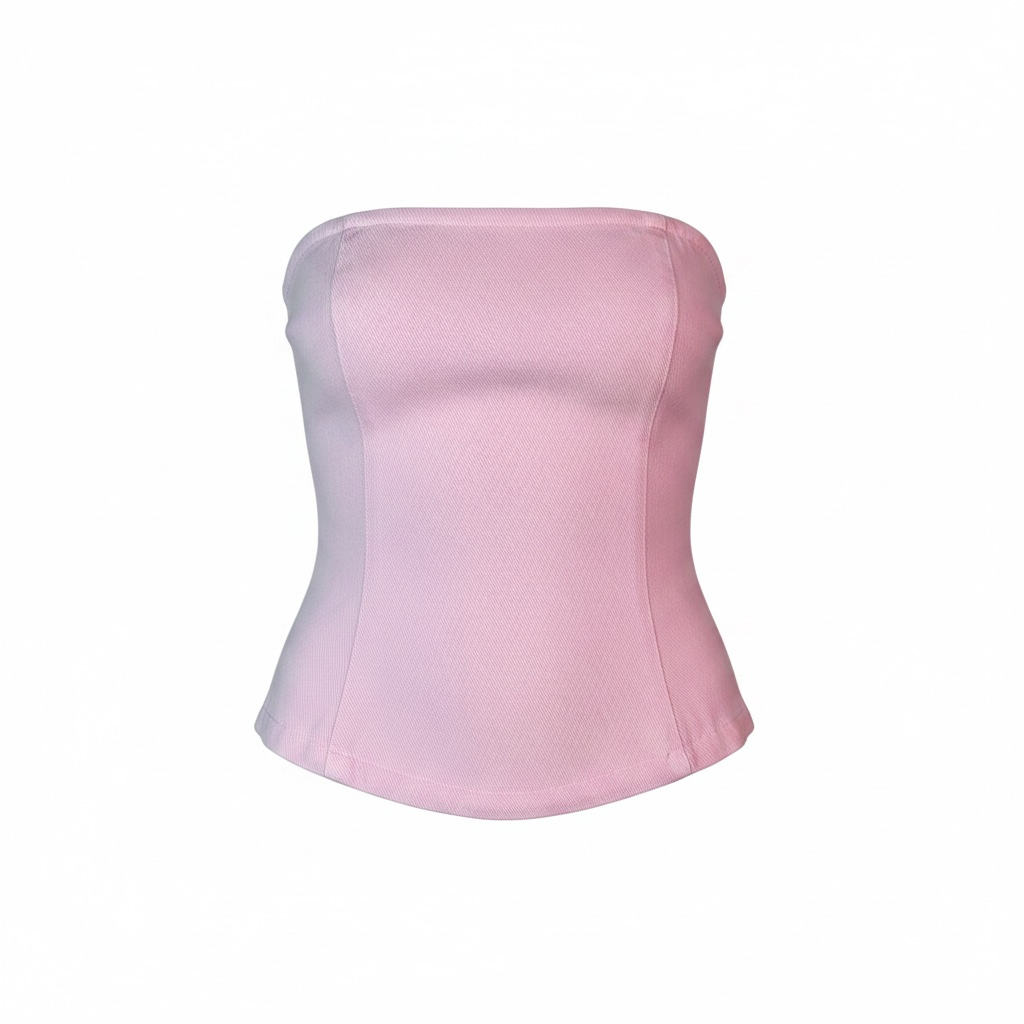 Dilvin Denim Tube top