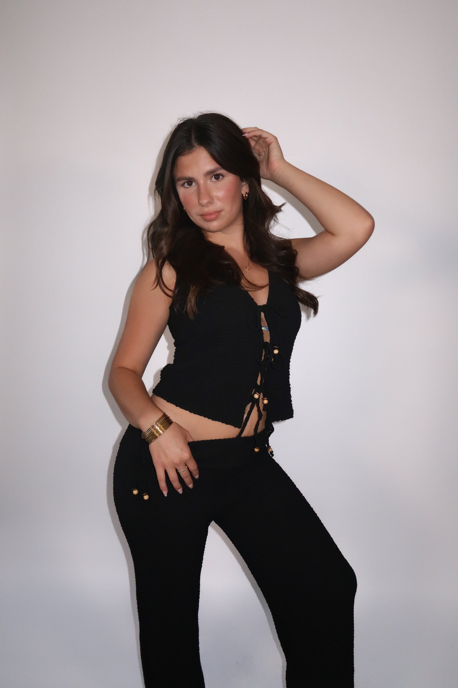 Onyx Tie Vest