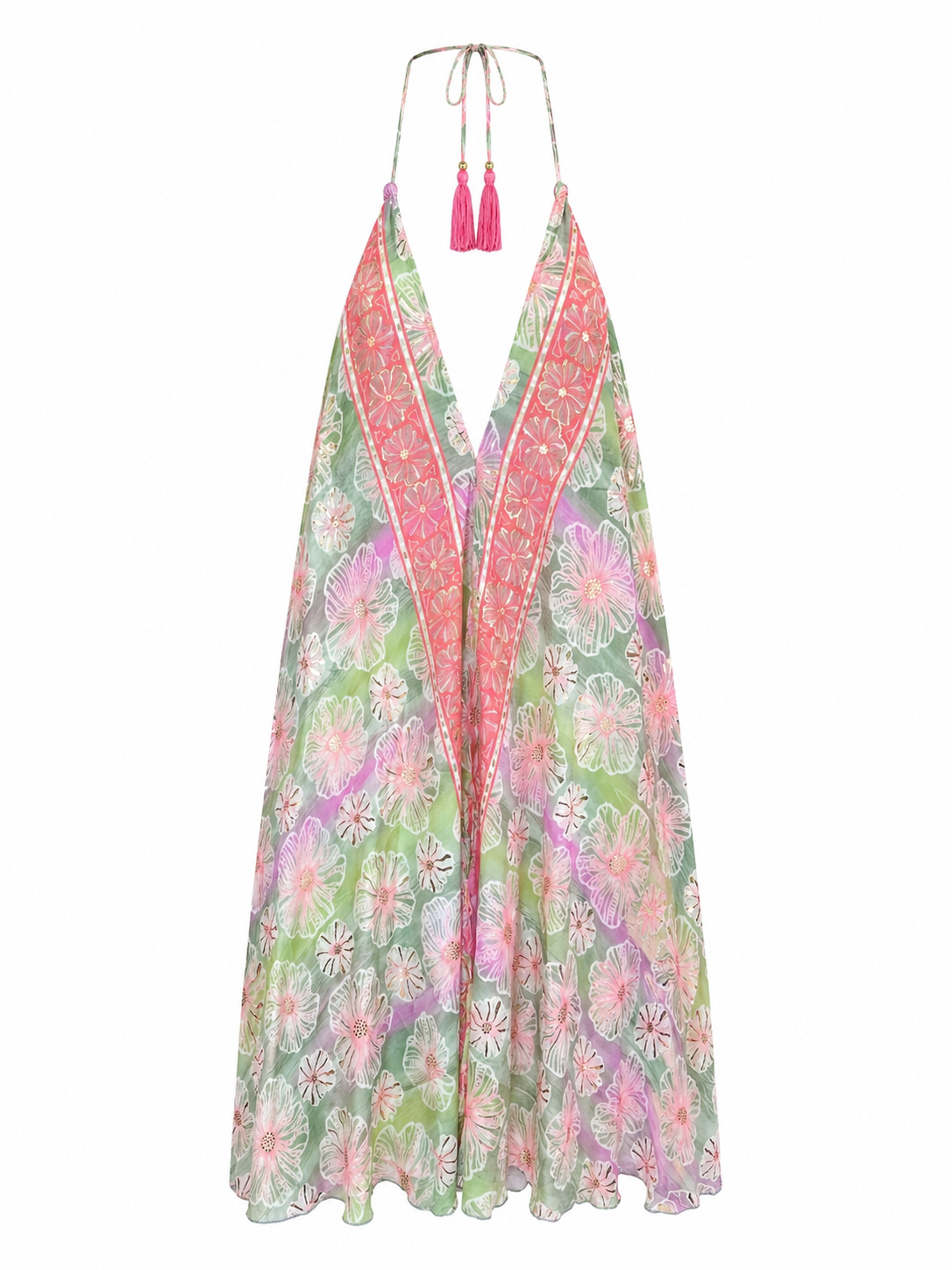 Blossom Halter Dress