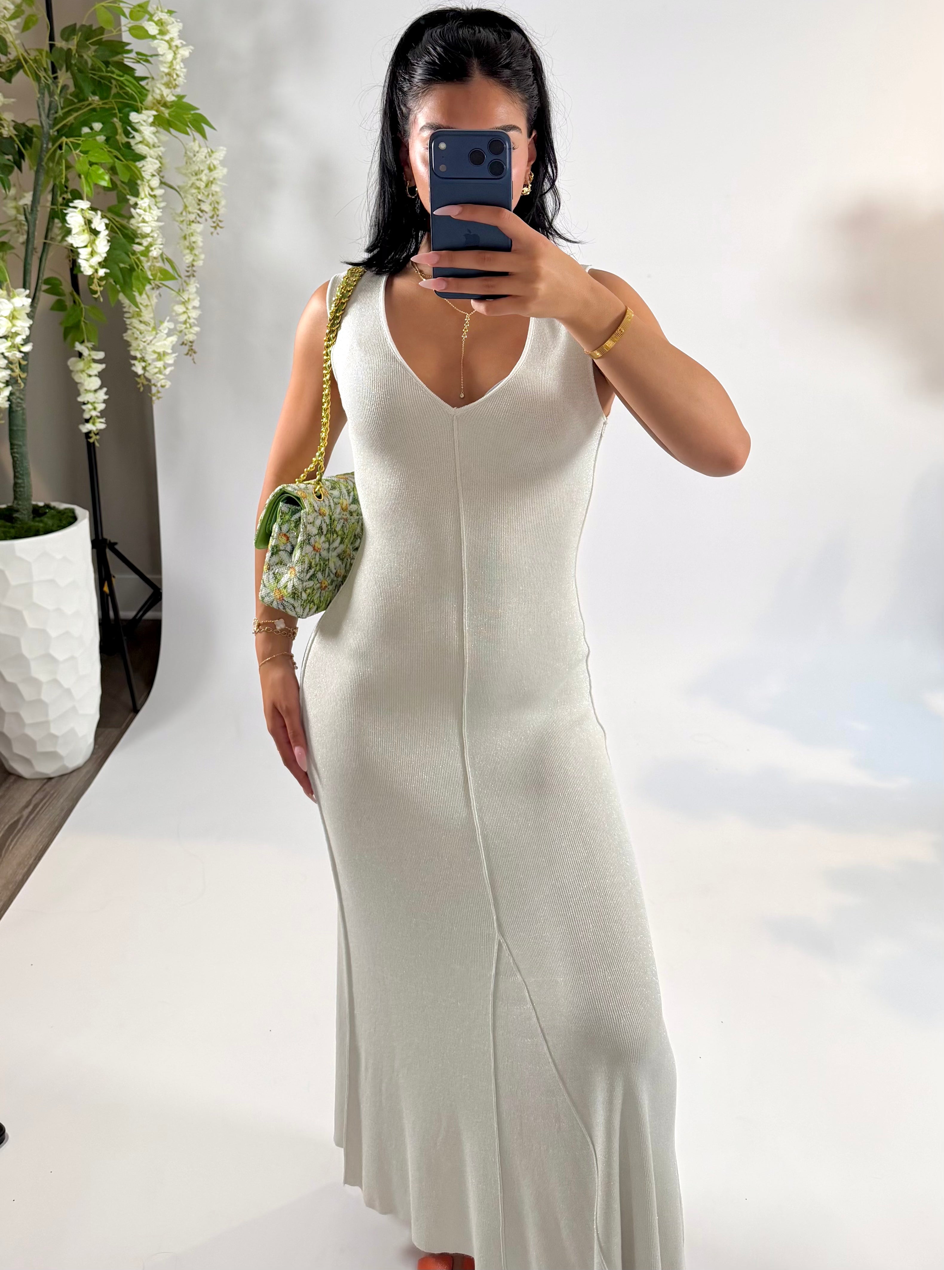 Halo Knit Maxi Dress