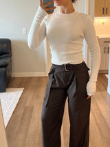 Basic Mock Knit Sweater