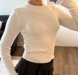Basic Mock Knit Sweater