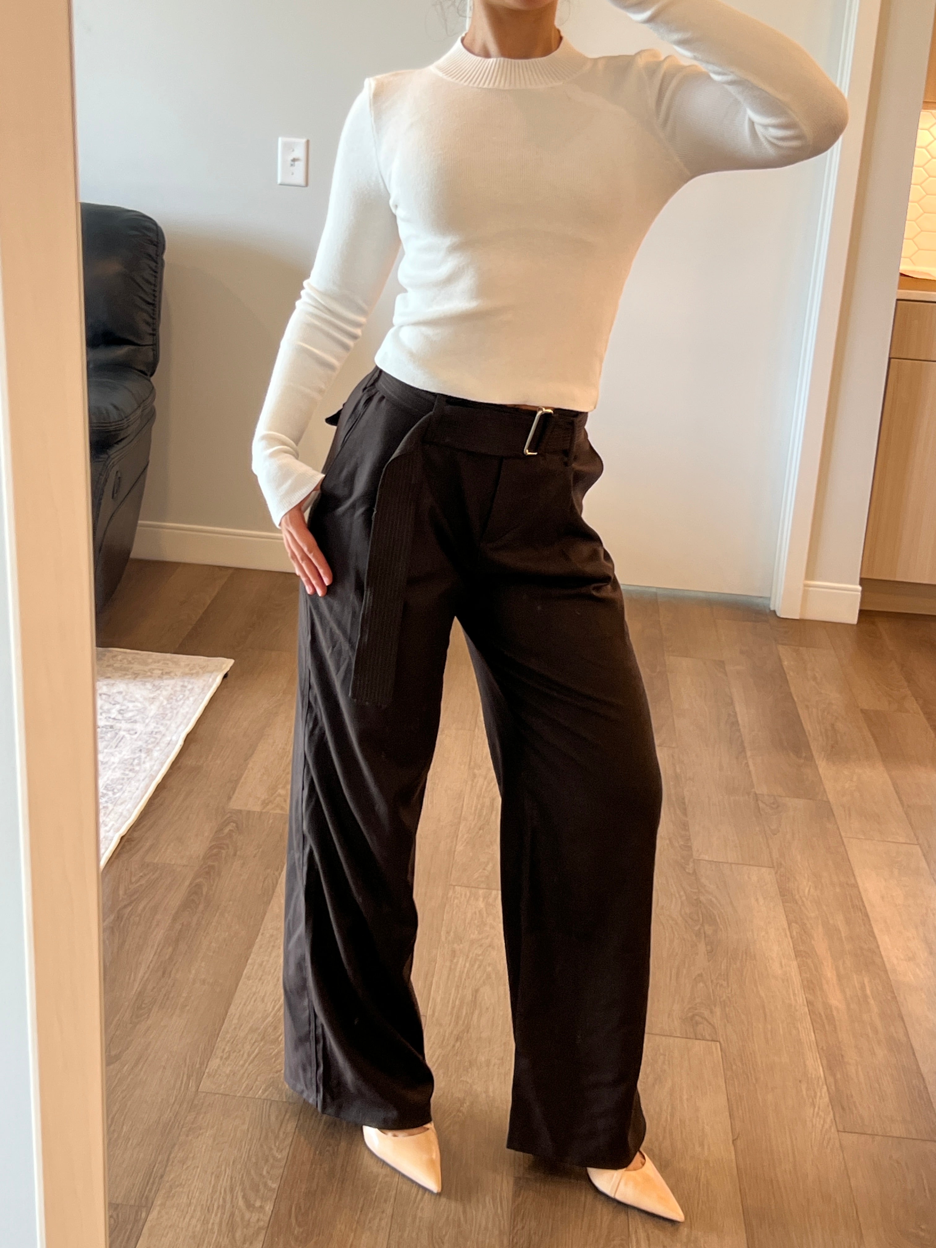 Basic Mock Knit Sweater